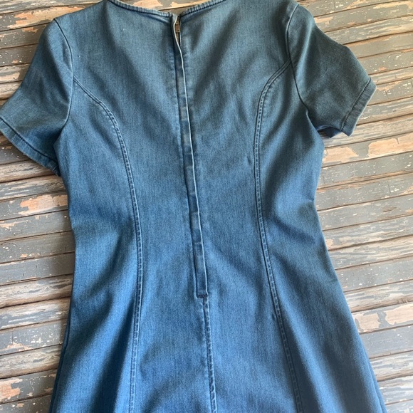 Guess shaylay denim push up lace up dress - Picture 7 of 8